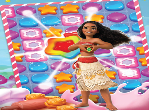 Play Moana Sweet Matching Game